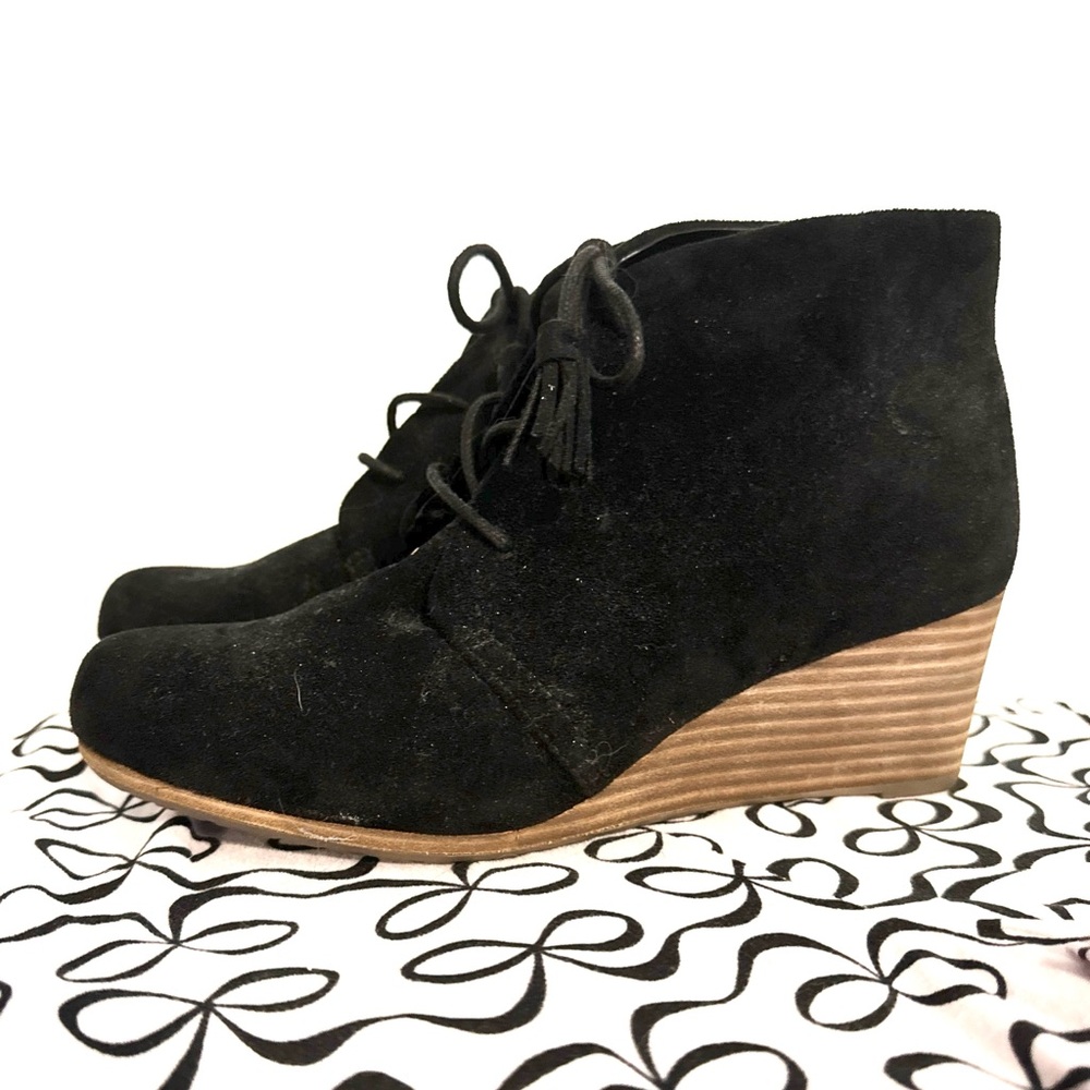 Dakota Wedge Ankle Boots